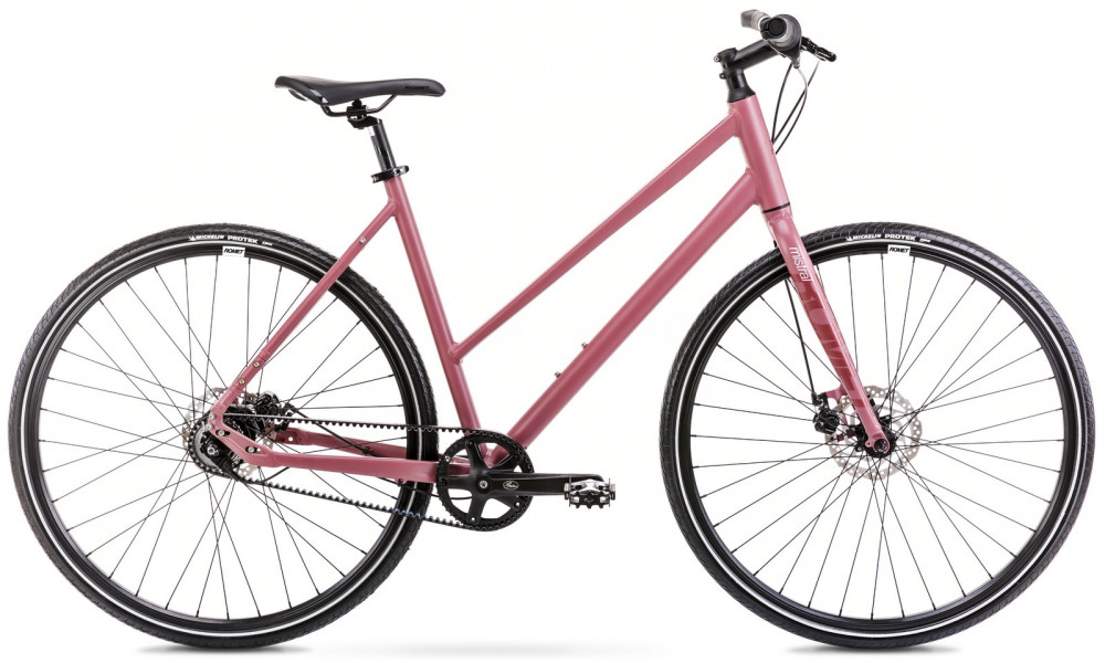 Polkupyörä Romet Mistral 2D 2025 dark pink 