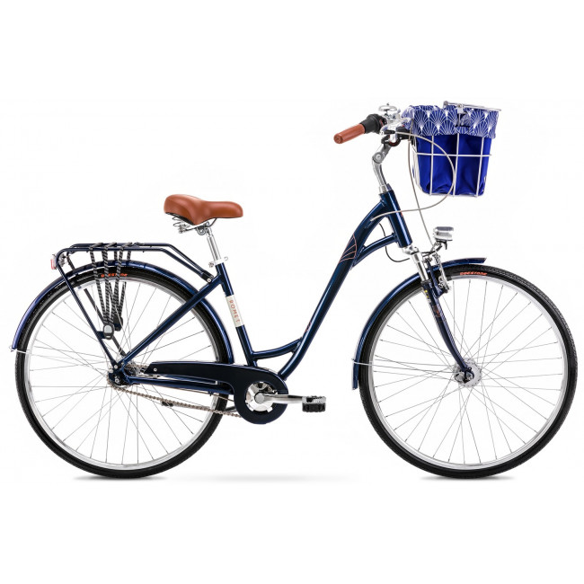 Polkupyörä Romet Art Deco LUX 2024 dark blue