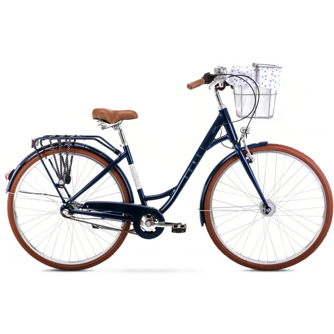 Polkupyörä Romet Pop Art Classic 2024 navy blue