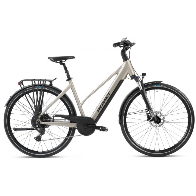 Sähköpyörä Romet e-Gazela 2.0 504WH 2024 beige-grey