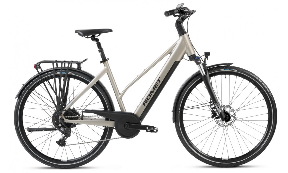 Sähköpyörä Romet e-Gazela 2.0 504WH 2025 beige-grey 