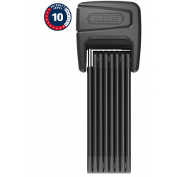 Lukko Abus Folding Bordo Alarm 6000A/120+SH SmartX black