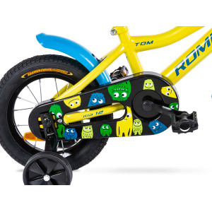 Polkupyörä Romet Tom 12" 2022 yellow-blue