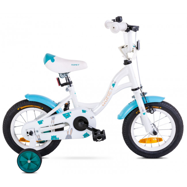 Polkupyörä Romet Tola 12" 2025 white-turquoise