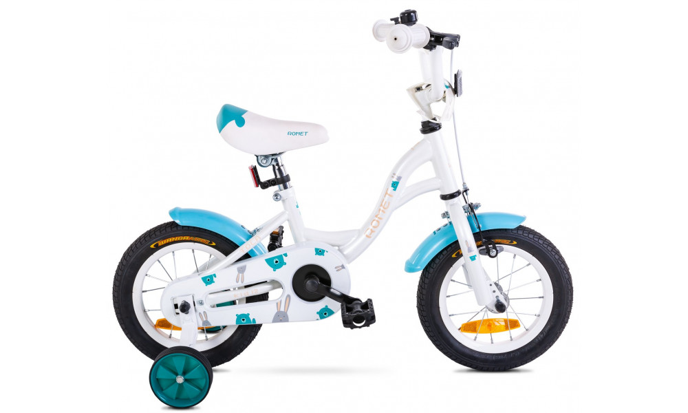 Polkupyörä Romet Tola 12" 2022 white-turquoise - 1