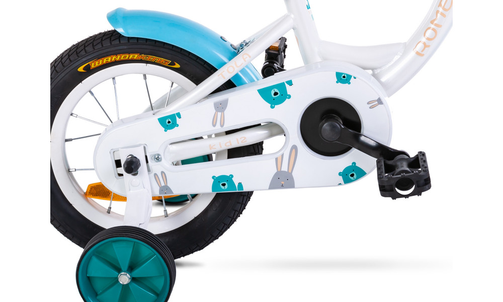 Polkupyörä Romet Tola 12" 2022 white-turquoise - 2