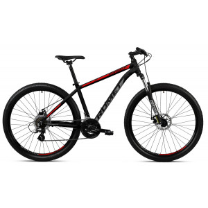 Polkupyörä Romet Rambler R9.1 2024 black-red-grey