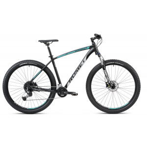 Polkupyörä Romet Rambler R9.4 CS 2024 black-turquoise-grey