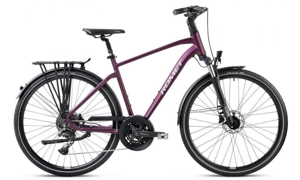 Polkupyörä Romet Wagant 6 CS 2025 violet-graphite 