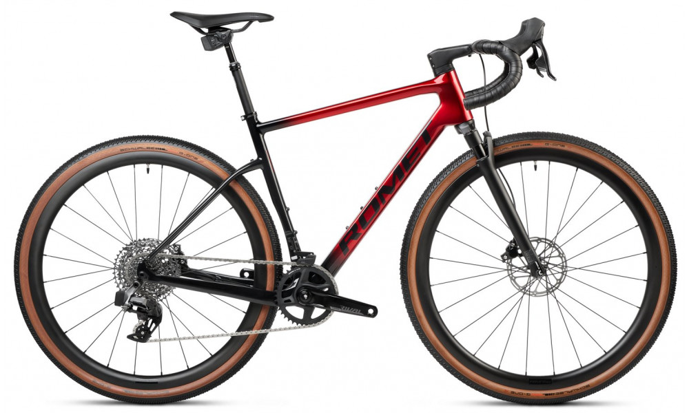 Polkupyörä Romet NYK 3.0 Sram 2025 red-black - 1