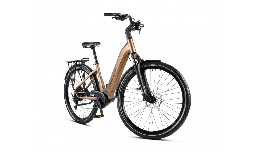 Sähköpyörä Romet e-Modeco URB 2.0 720WH 2024 brown-black - 1