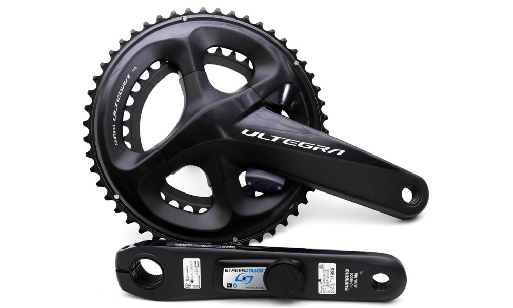 Voimamittarikampisarja Stages Power LR Shimano Ultegra R8000 (UR8) 