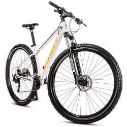 Polkupyörä Romet Mustang M1 CS 2025 white-yellow