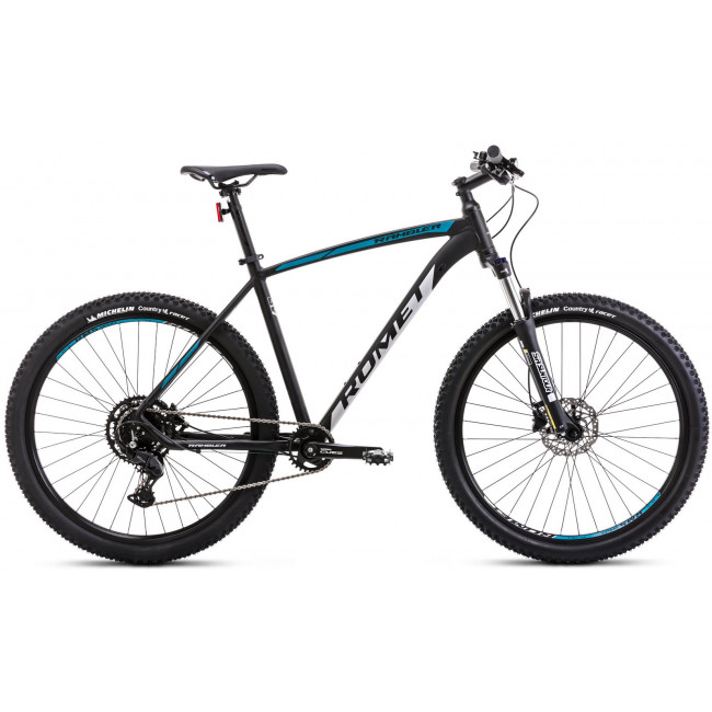 Polkupyörä Romet Rambler R7.3 CS 2025 black-turquoise-silver