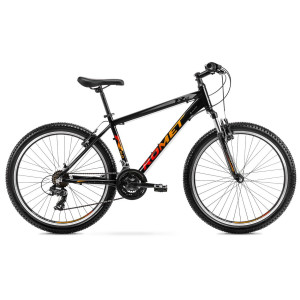 Polkupyörä Romet Rambler R6.0 26" 2022 black-orange