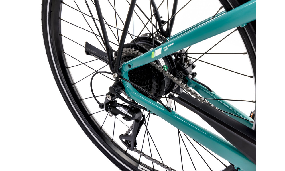 Sähköpyörä Romet e-Modeco URB 1.0 504WH 2025 turquoise - 2