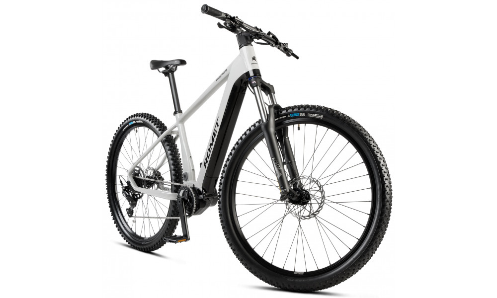 Sähköpyörä Romet e-Mustang 1.0 720WH 2025 grey-black - 10