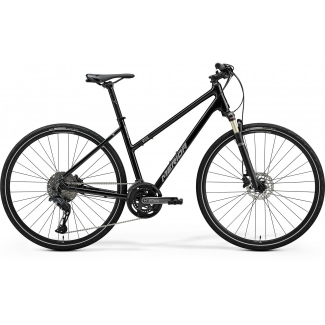 Polkupyörä Merida Crossway 700 III1 Lady glossy black(silver)