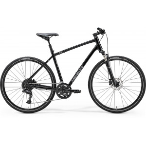 Polkupyörä Merida Crossway 300 III2 glossy black(silver)