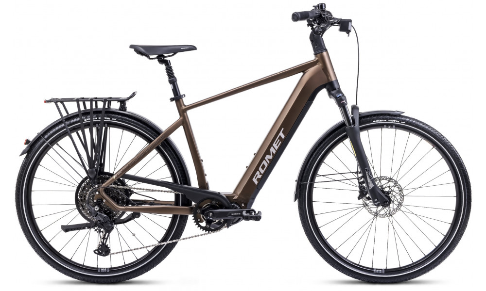 Sähköpyörä Romet e-Wagant 4.0 720WH 2025 brown 