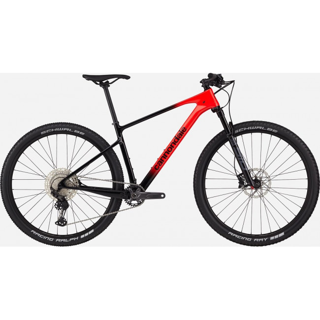 Polkupyörä Cannondale Scalpel 29" HT Carbon 4 acid red