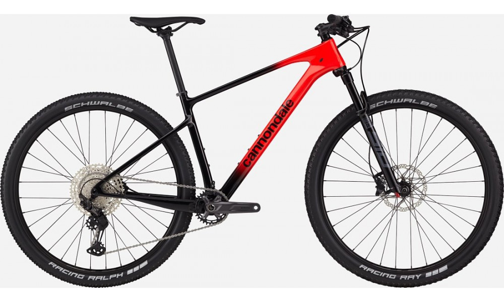 Polkupyörä Cannondale Scalpel 29" HT Carbon 4 acid red - 1