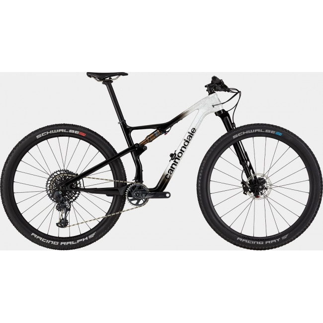 Polkupyörä Cannondale Scalpel 29" Hi-Mod 1 cashmere white-jet black splatter