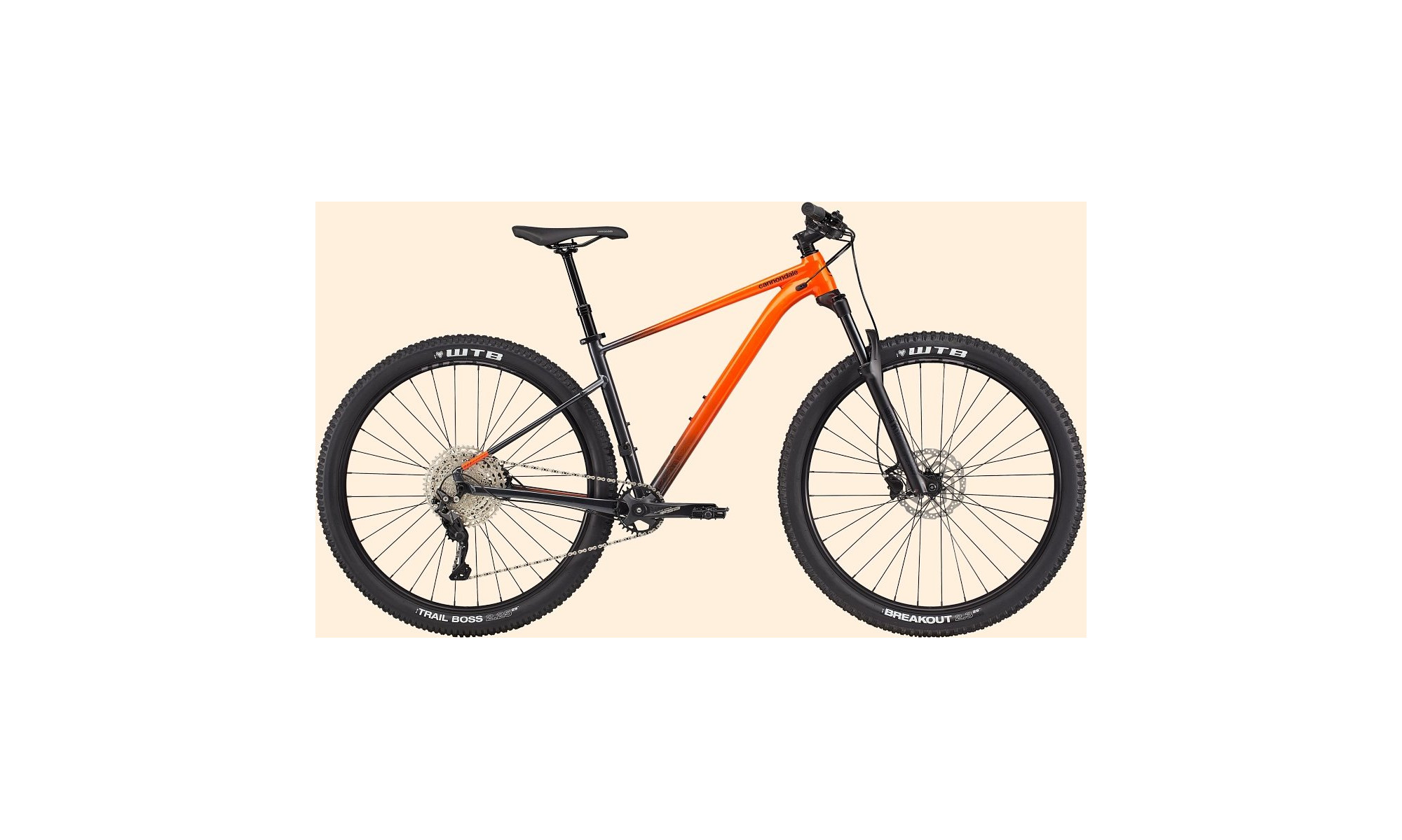 Polkupyörä Cannondale Trail 29" SE 3 impact orange - 1