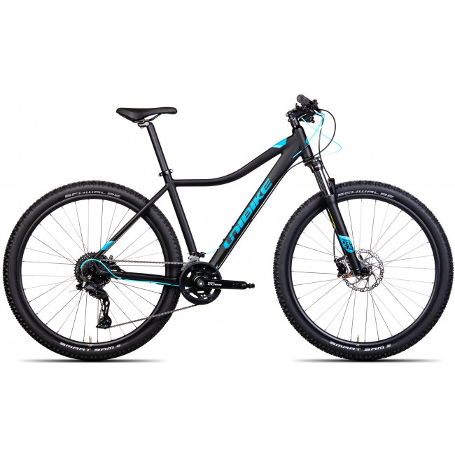Polkupyörä Unibike Fusion Lady 29 2024 black-turquoise