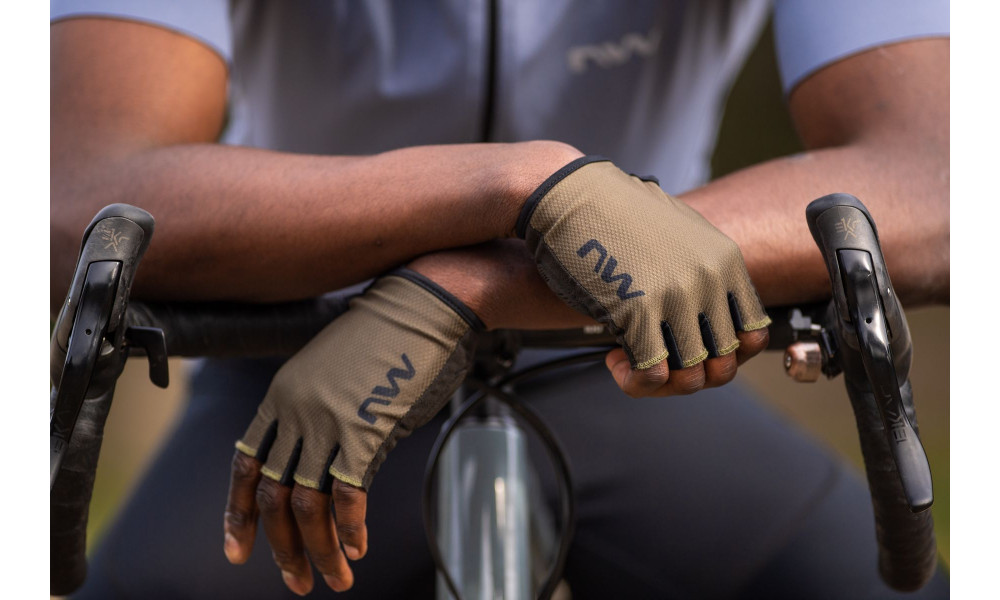 Käsineet Northwave Active Short green forest-black - 3