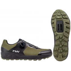 Pyöräilykengät Northwave Corsair 2 MTB AM green forest-black