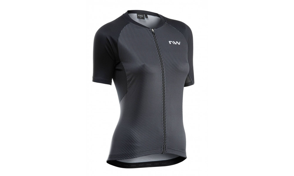 Pyöräilypaita Northwave Force EVO WMN S/S black - 1