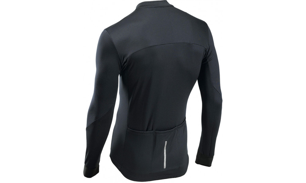 Pyöräilypaita Northwave Force 2 L/S Full Zip black - 2