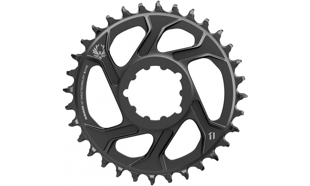 Eturatas SRAM MTB Eagle X-Sync2 Direct Mount alu 11-speed 3mm offset 32T black 