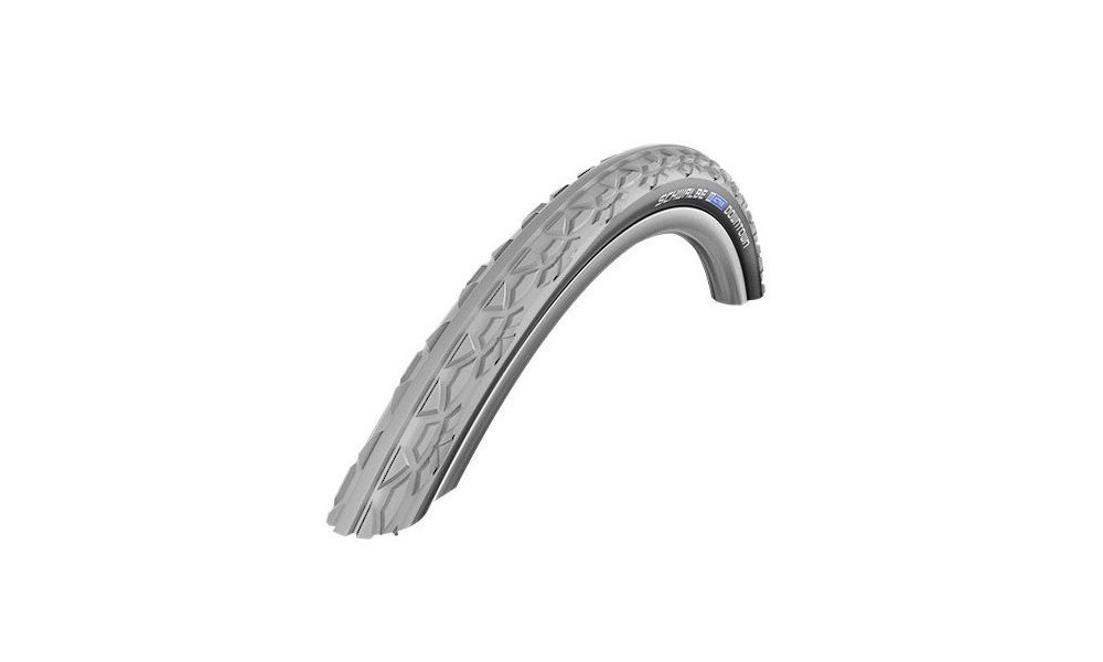 Rengas 24" Schwalbe Downtown HS342, Active Wired 37-540 / 24x1 3/8 Grey-Black 