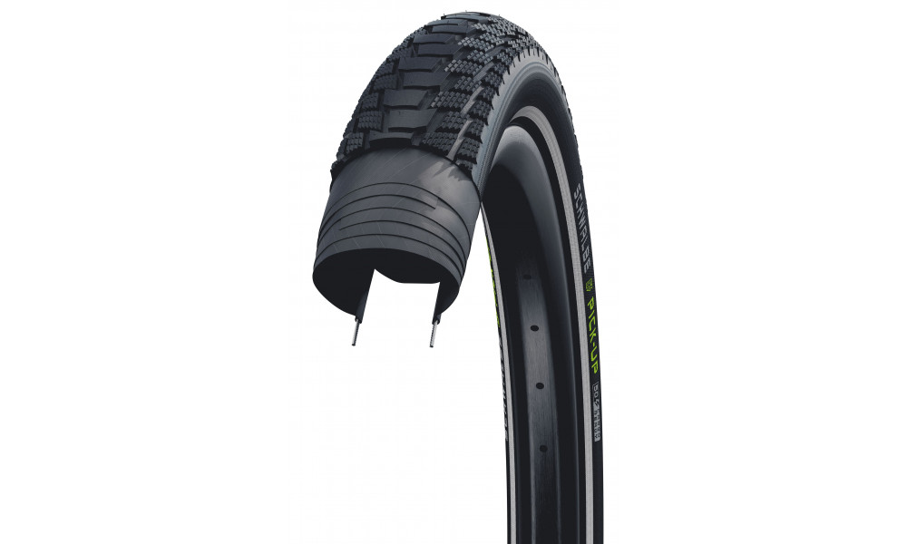 Rengas 24" Schwalbe Pick-Up HS609, Perf Wired 65-507 / 24x2.60 Super Defense - 3