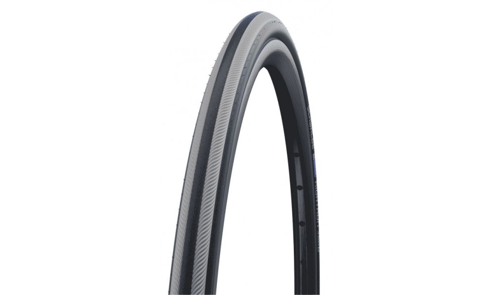 Rengas 20" Schwalbe Rightrun HS387, Active Wired 25-451 / 20x1.00 Grey Stripes 