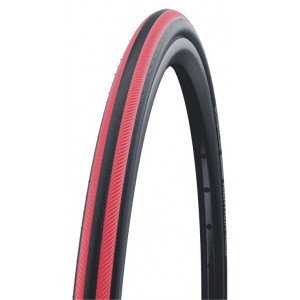 Rengas 24" Schwalbe Rightrun HS387, Active Wired 25-540 / 24x1.00 Red Stripes