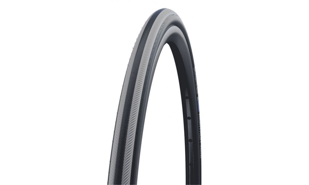 Rengas 26" Schwalbe Rightrun HS387, Active Wired 23-559 / 26x7/8 Grey Stripes 