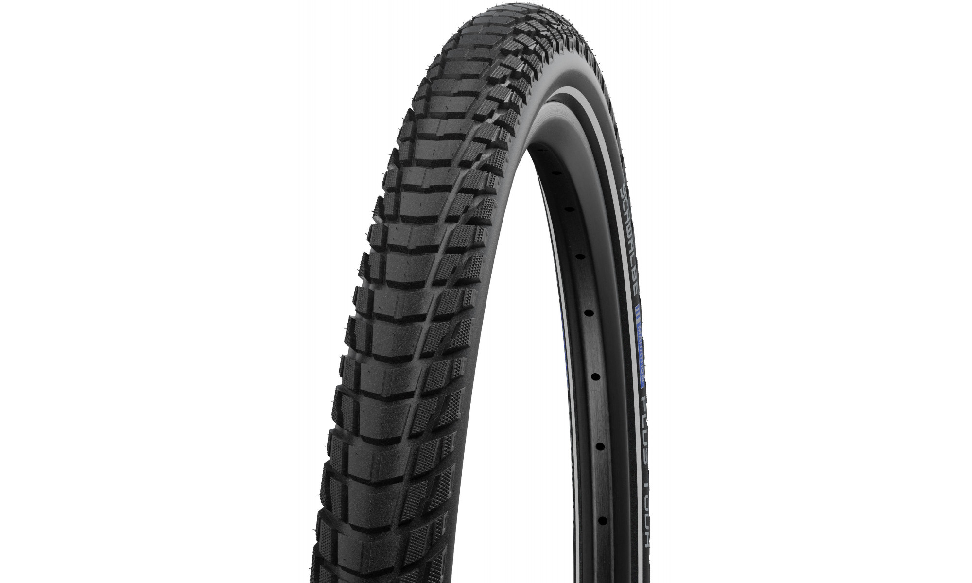 Rengas 28" Schwalbe Marathon Plus Tour HS 619, Perf Wired 40-622 / 28x1.50, 700x38C Addix Black-Reflex - 1