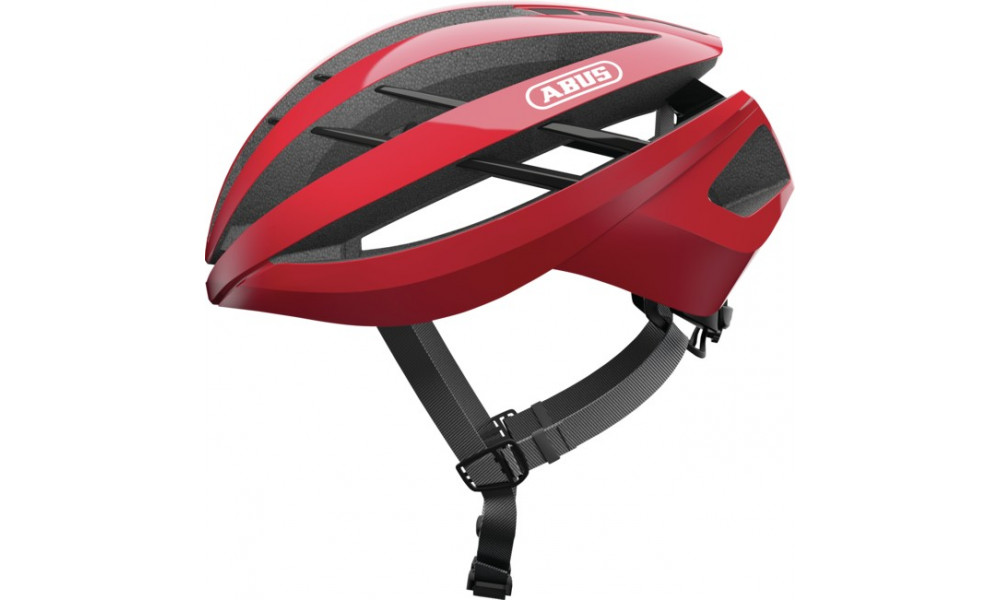 Pyöräilykypärän Abus Aventor racing red - 1