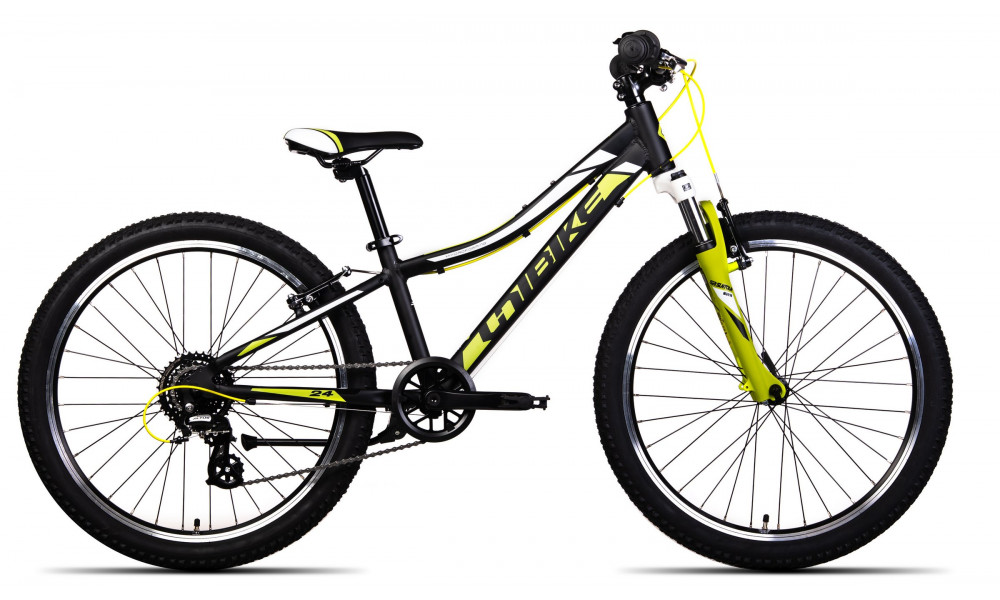 Polkupyörä Unibike Roxi 24 2024 black-green 