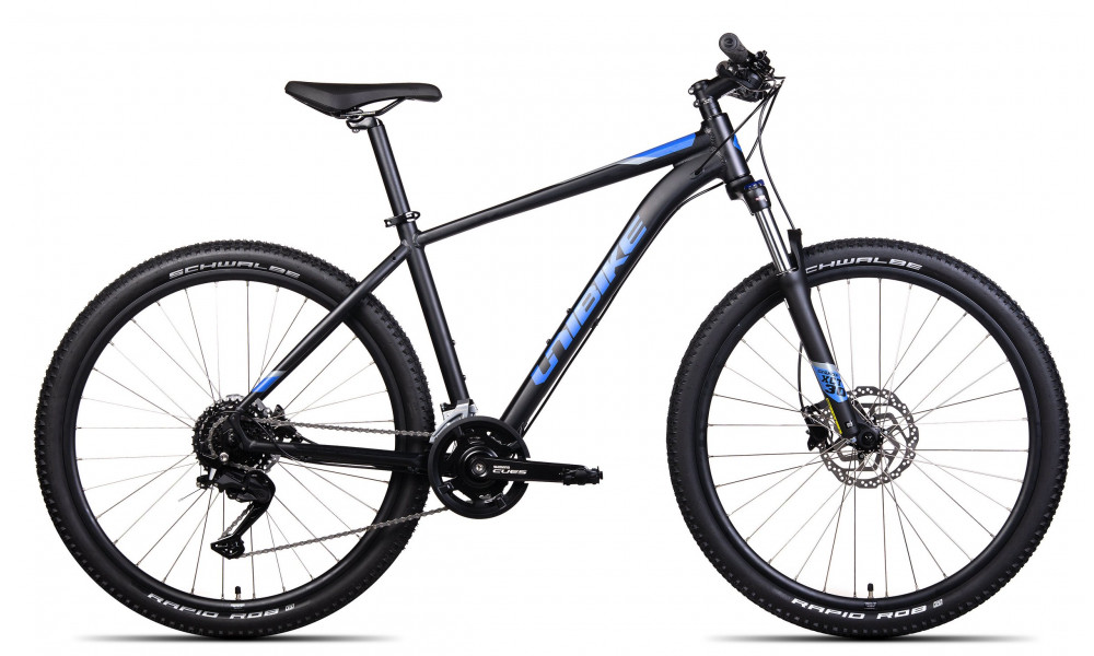 Polkupyörä Unibike Shadow 27.5 2024 black-blue 