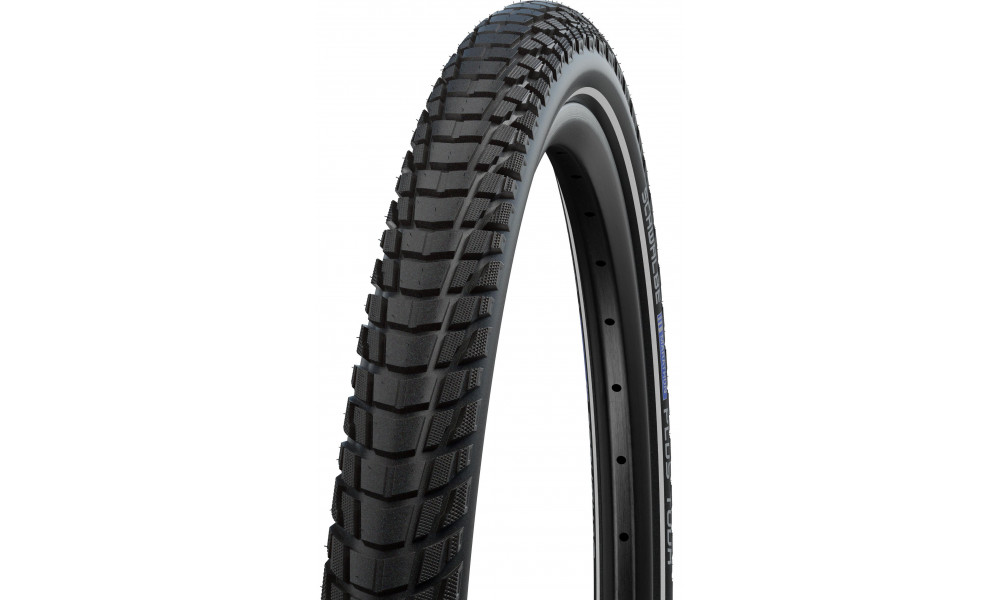 Rengas 26" Schwalbe Marathon Plus Tour HS 619, Perf Wired 50-559 / 26x2.00 Addix Black-Reflex 