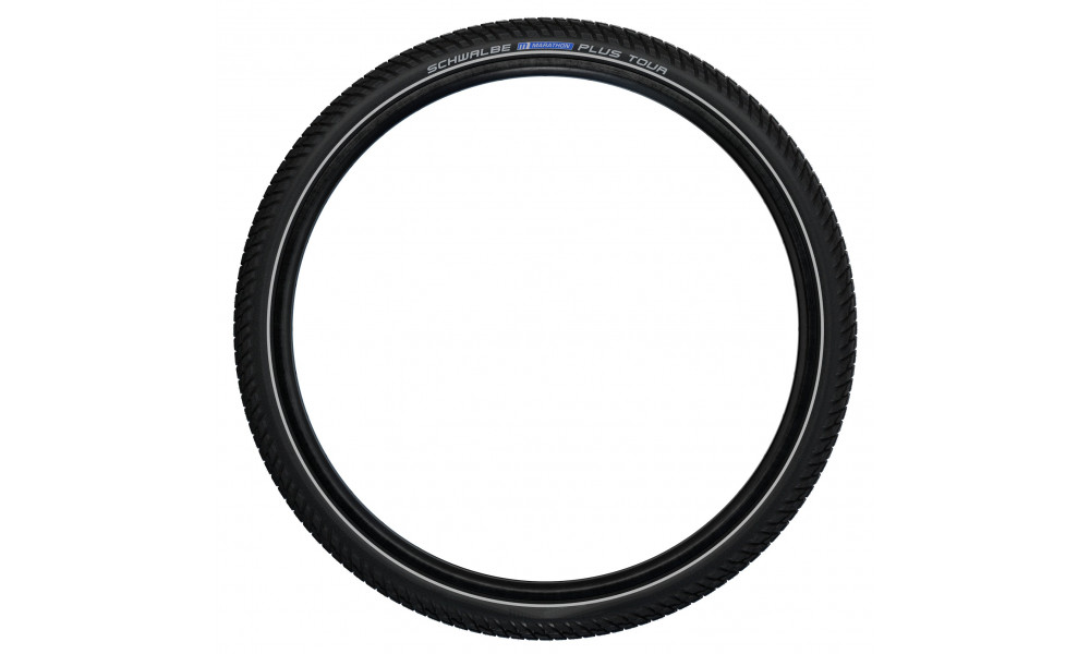 Rengas 27.5" Schwalbe Marathon Plus Tour HS 619, Perf Wired 55-584 / 27.5x2.15 Addix E Black-Reflex - 3