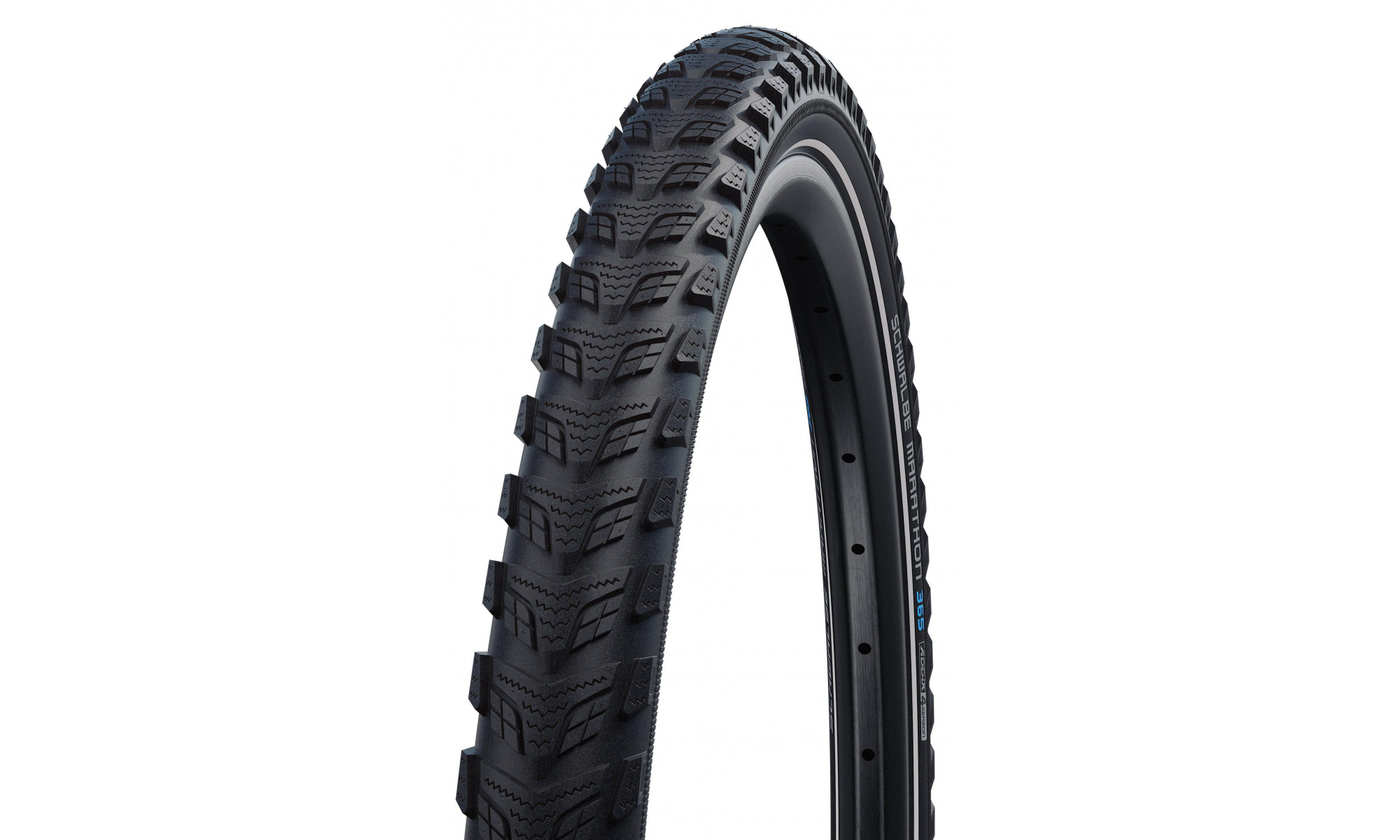 Rengas 28" Schwalbe Marathon 365 HS 475, Perf Wired 47-622 / 28x1.75 Addix 4Season Black-Reflex - 1