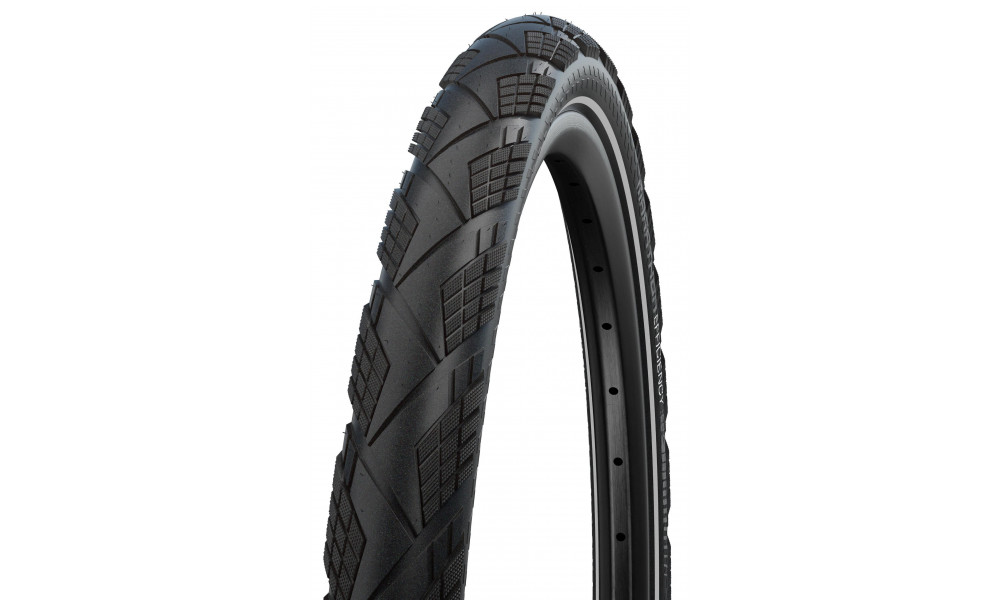 Rengas 28" Schwalbe Marathon Efficiency HS 617, Evo Fold. 40-622 / 28x1.50, 700x38C Super Race Addix Race Black-Reflex - 1