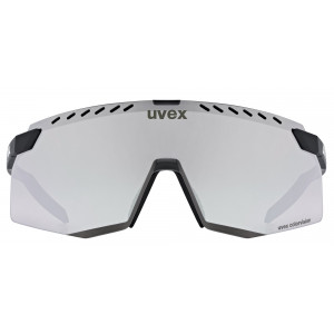 Lasit Uvex pace stage CV black matt / mirror silver