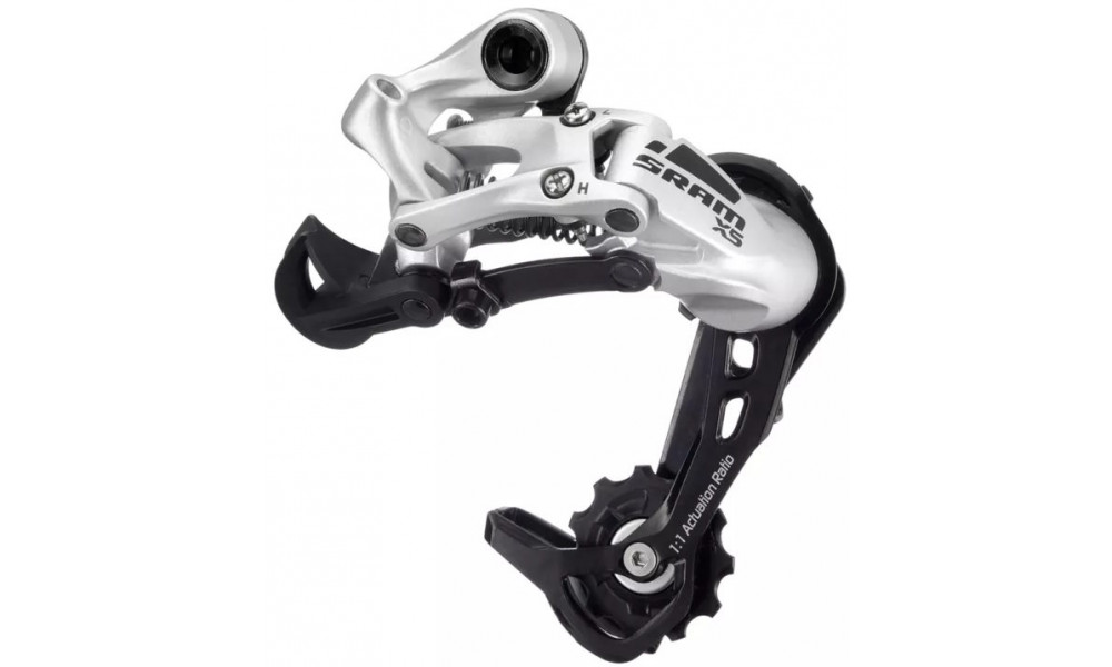 Takavaihtaja SRAM X5 medium cage 9-speed silver 