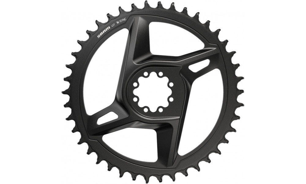 Eturatas SRAM Road Rival X-Sync Direct-Mount 12-speed 42T black 